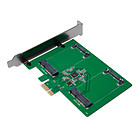 Productafbeelding LogiLink PCIExpress to 2x mSATA
