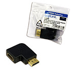 Productafbeelding LogiLink HDMI (F) <--> HDMI (M)  90° Flat Adapter