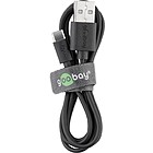 Productafbeelding Goobay Oplaadkabel USB-C 2.0M Zwart Goobay