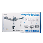 Productafbeelding LogiLink Desk Mount Triple 13"-27"
