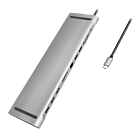 Productafbeelding LogiLink Docking Station - USB-C, 100W, 4K