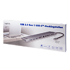 Productafbeelding LogiLink Docking Station - USB-C, 100W, 4K
