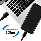 Productafbeelding LogiLink USB-C 3.0 (M) <--> USB-A (M)  0.15m