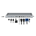 Productafbeelding LogiLink Docking Station - USB-C, 100W, 4K   [4]