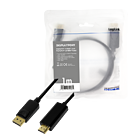 Productafbeelding LogiLink DisplayPort 1.2 --> HDMI  1.00m 4K/30Hz