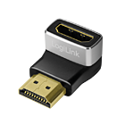Productafbeelding LogiLink HDMI (F) <--> HDMI (M)  90&deg; 8K/60Hz Adapter