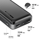 Productafbeelding LogiLink Power Bank 20000mAh Zwart