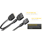 Productafbeelding Antec Orbit 120 ARGB PWM set van 3