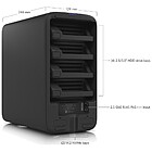 Productafbeelding Ubiquiti UNAS 4 Zwart