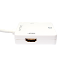 Productafbeelding LogiLink DisplayPort mini 1.2 --> DVI-D/HDMI/DP adapter