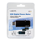 Productafbeelding LogiLink Energiemeter 1-poort USB met 4 decimalen