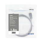 Productafbeelding LogiLink USB 3.2-C --> Displaypoort (M) 1,80m