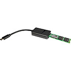 Productafbeelding Inter-Tech M.2 NVMe/SATA (F) --> USB 3.2-C (M) Adapter - K-1696-P2