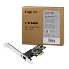 Productafbeelding LogiLink PCIExpress to RJ45 - 2.5G - PC0087