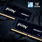 Productafbeelding Kingston 32GB CL40 (2x 16GB) FURY Impact Black PnP