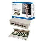 Productafbeelding LogiLink Patch Panel Desktop 8-port CAT6