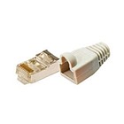 Productafbeelding LogiLink Patchstekker RJ45 Cat5e Shielded 100st. incl. Pullover