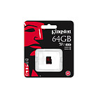 Productafbeelding Kingston 64GB Standard microSDHC Kaart