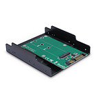 Productafbeelding Inter-Tech Adapter 3,5" Slot SATA --> M.2 SATA KT001B